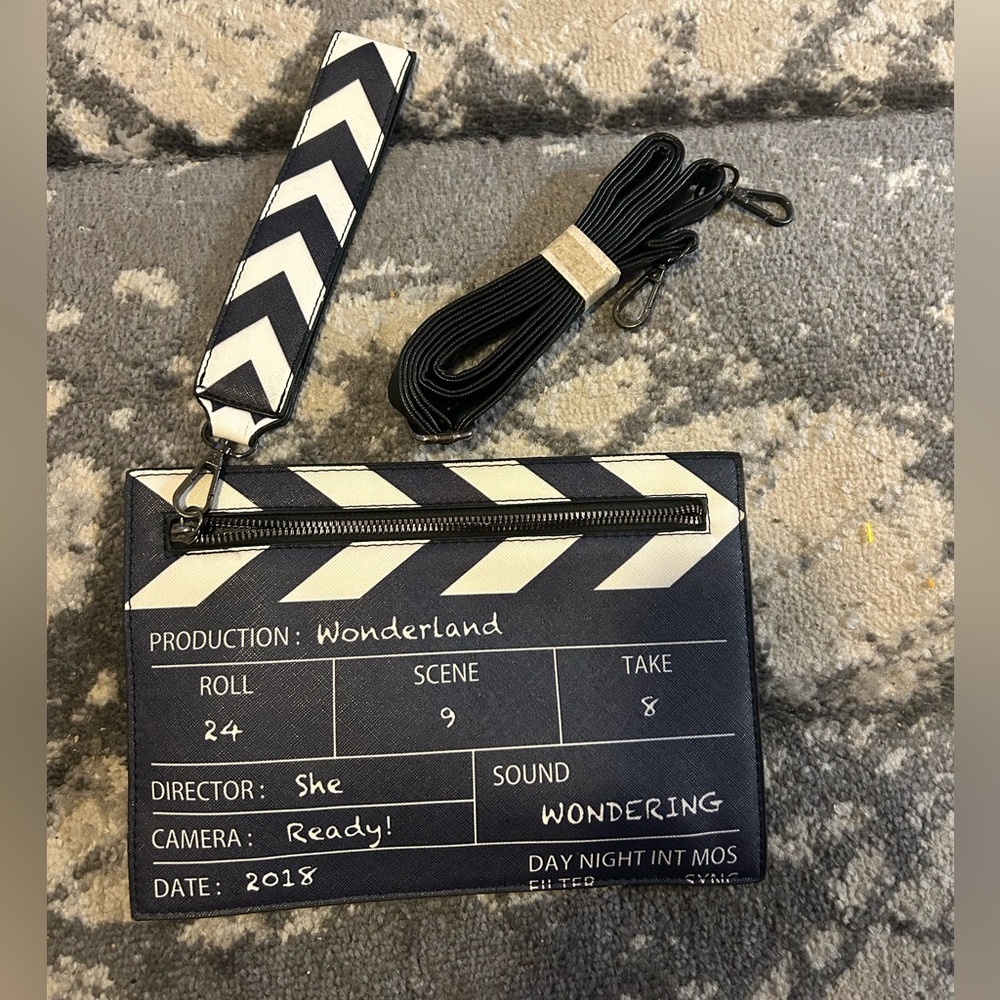 Lights Camera Action Shoulder Bag Includes Strap,… - image 8